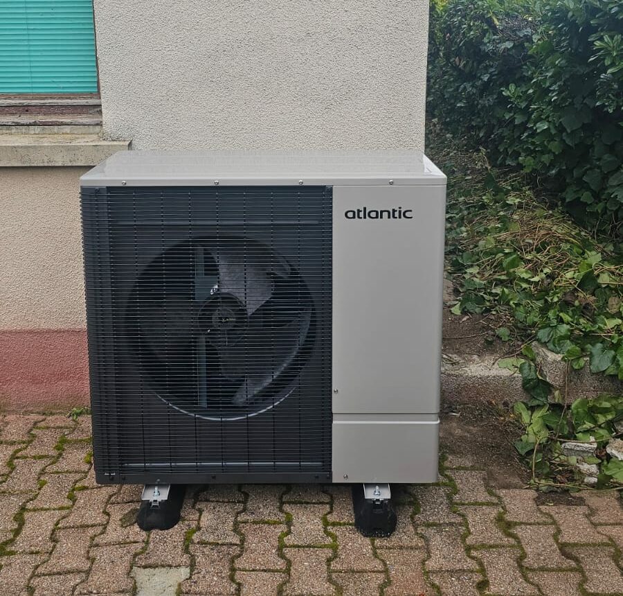 Pompe à chaleur installée par VSD Énergie