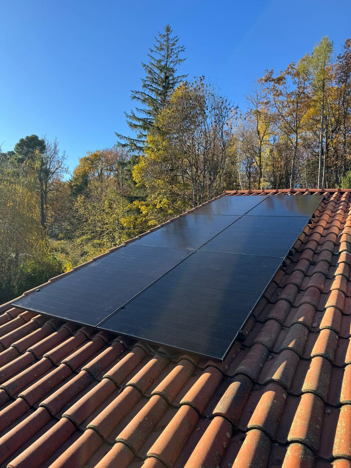 Chantier photovoltaïque — Énergie solaire VSD Énergie
