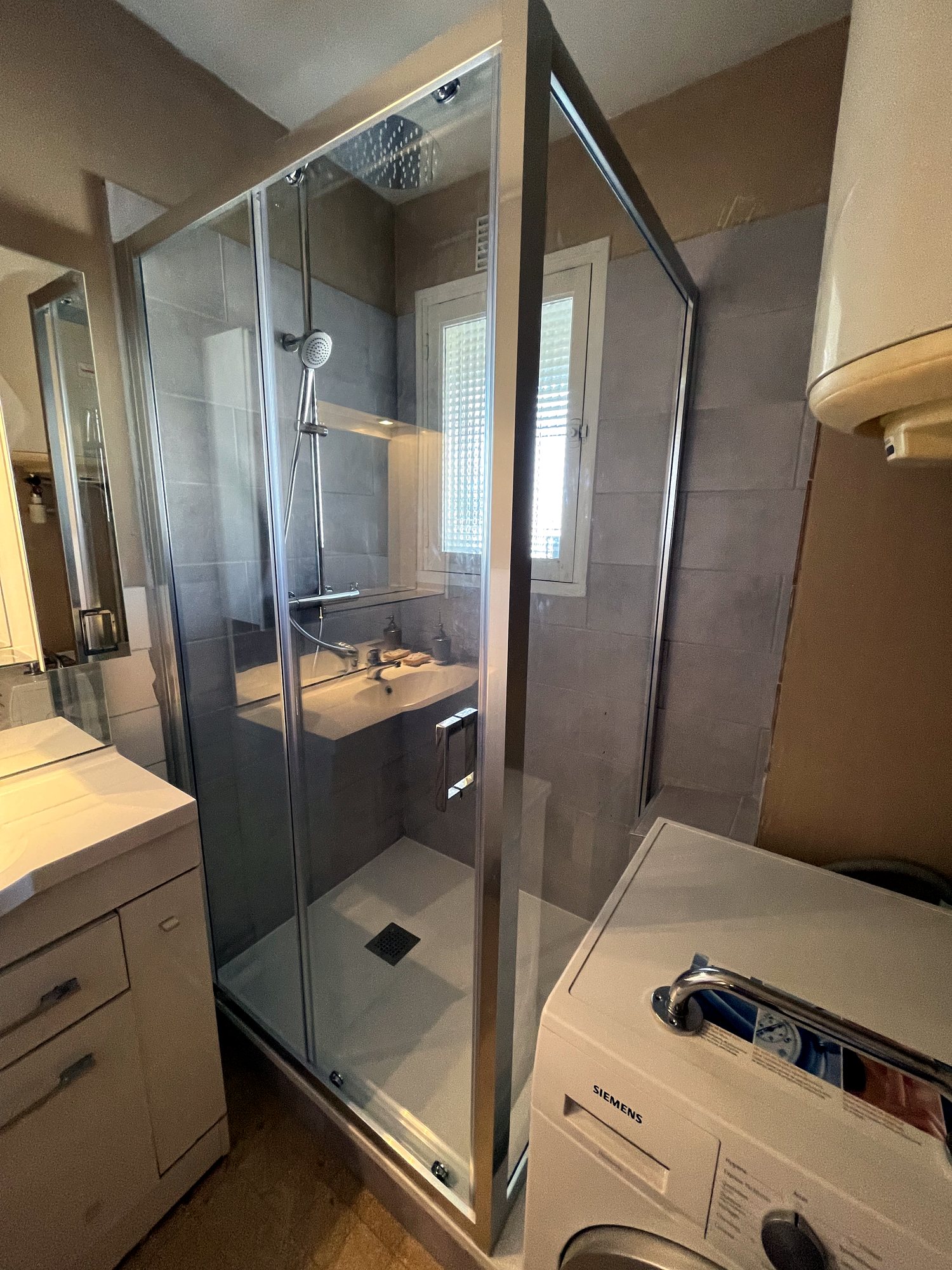 Douche rénovée — Salle de bains VSD Énergie